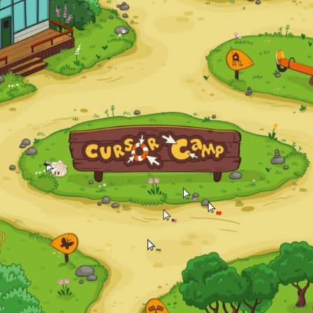 Cursor Camp es un juego de navegador gratis y curiosamente adictivo - play online free