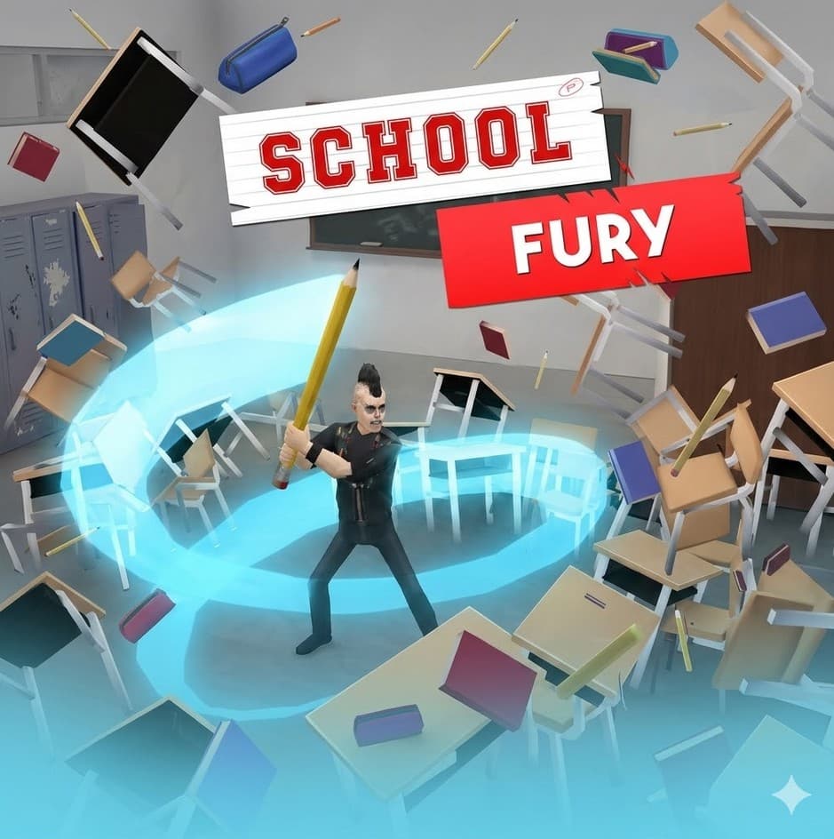 School Fury: Destruye el salón de clases en el juego que necesitas ahora - play online free