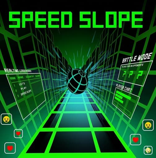 Reseña de Speed Slope: Corredor de Bola Neón que te Engancha en Menos de 2 Minutos - play online free