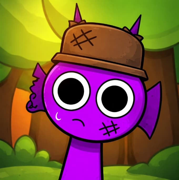 Sprunki Angler Durple - Free Music Mixing Game Online - play online free