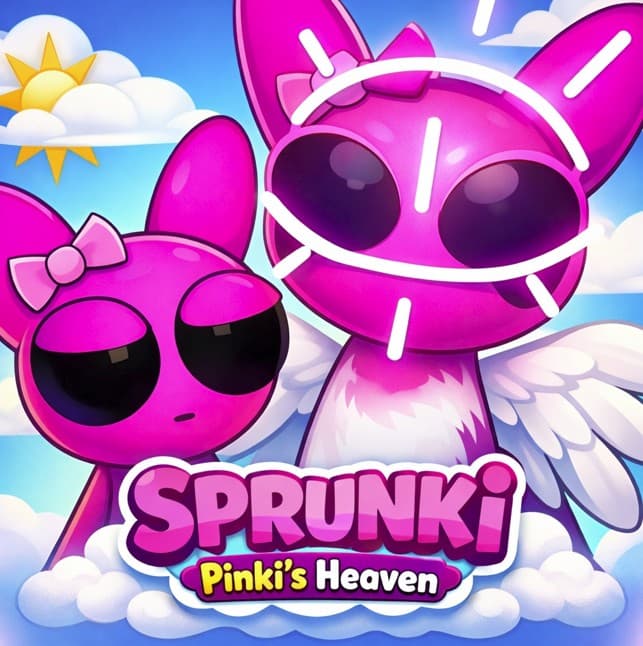 Sprunki Pinki's Heaven: Ritmos Pastel que te Atrapan - play online free
