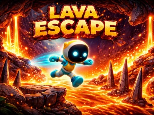 Reseña de THE LAVA ESCAPE: 100 niveles de plataformas de precisión probados - play online free