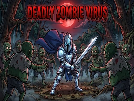 Virus Zombie Mortal: Shooter de Zombies Top-Down que está muy cabrón - play online free