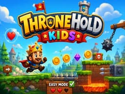 Thronehold Kids Review - Free Flying Survival Browser Game