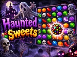 Juega Dulces Embrujados Gratis: Puzzle Match-3 de Terror
