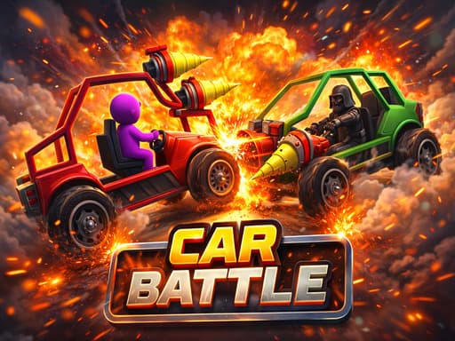 Car Battle: Construye tu máquina de guerra en minutos - play online free