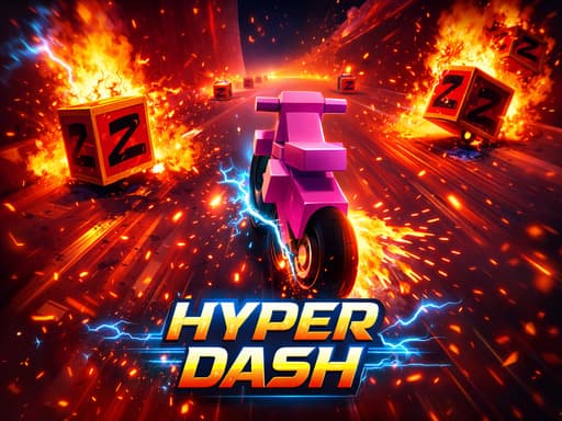 Hyber Dash — High-Speed Lane Dodging Picked by Yuri - play online free