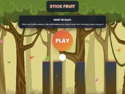 Stick Fruit Arcade Game - Bobo's Go-To Time Killer