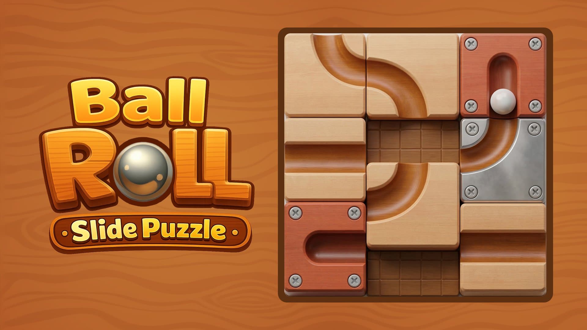 Rodar la Bola: Puzzle gratuito de bloques de madera online - play online free