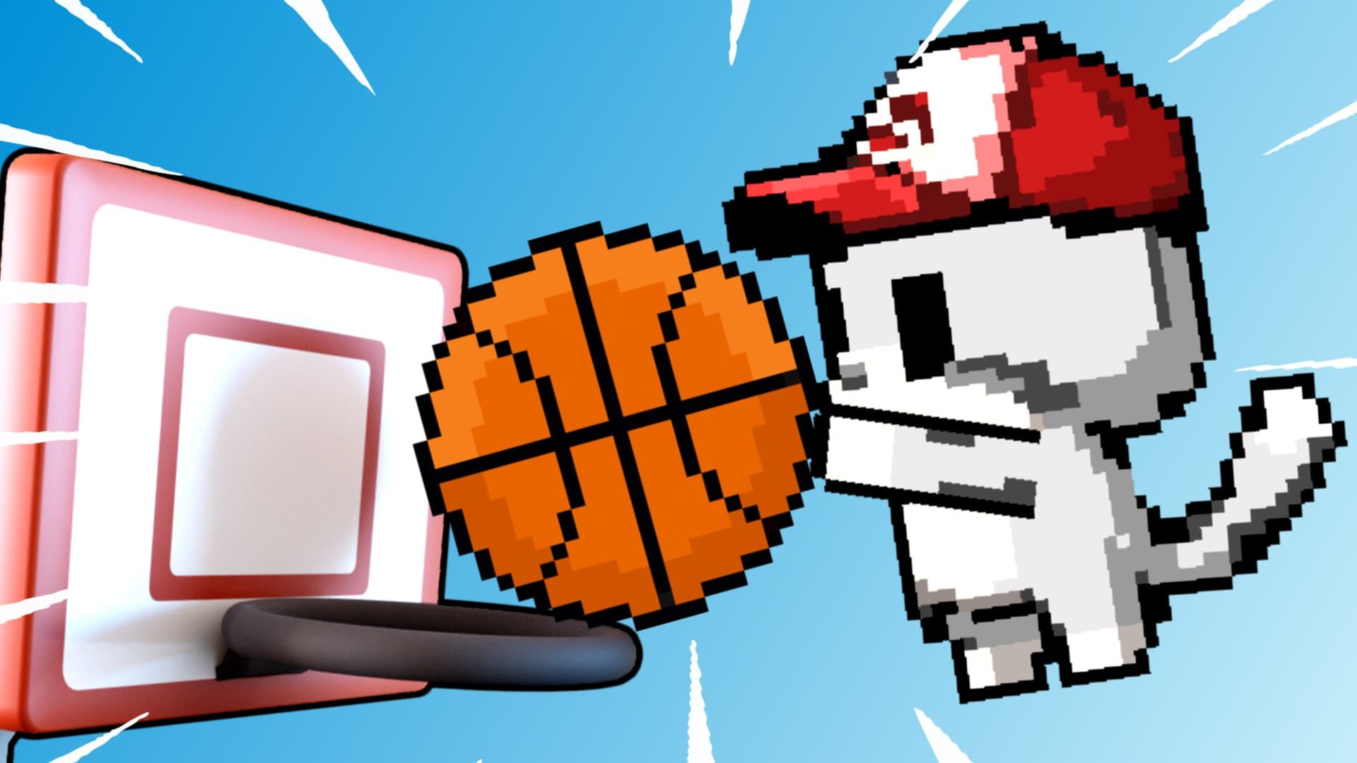 Basket Cats: Este juego de básquetbol con gatos pixelados está buenísimo - play online free