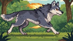 Blood Fang: A Free Pixel Art Wolf Survival Game Online