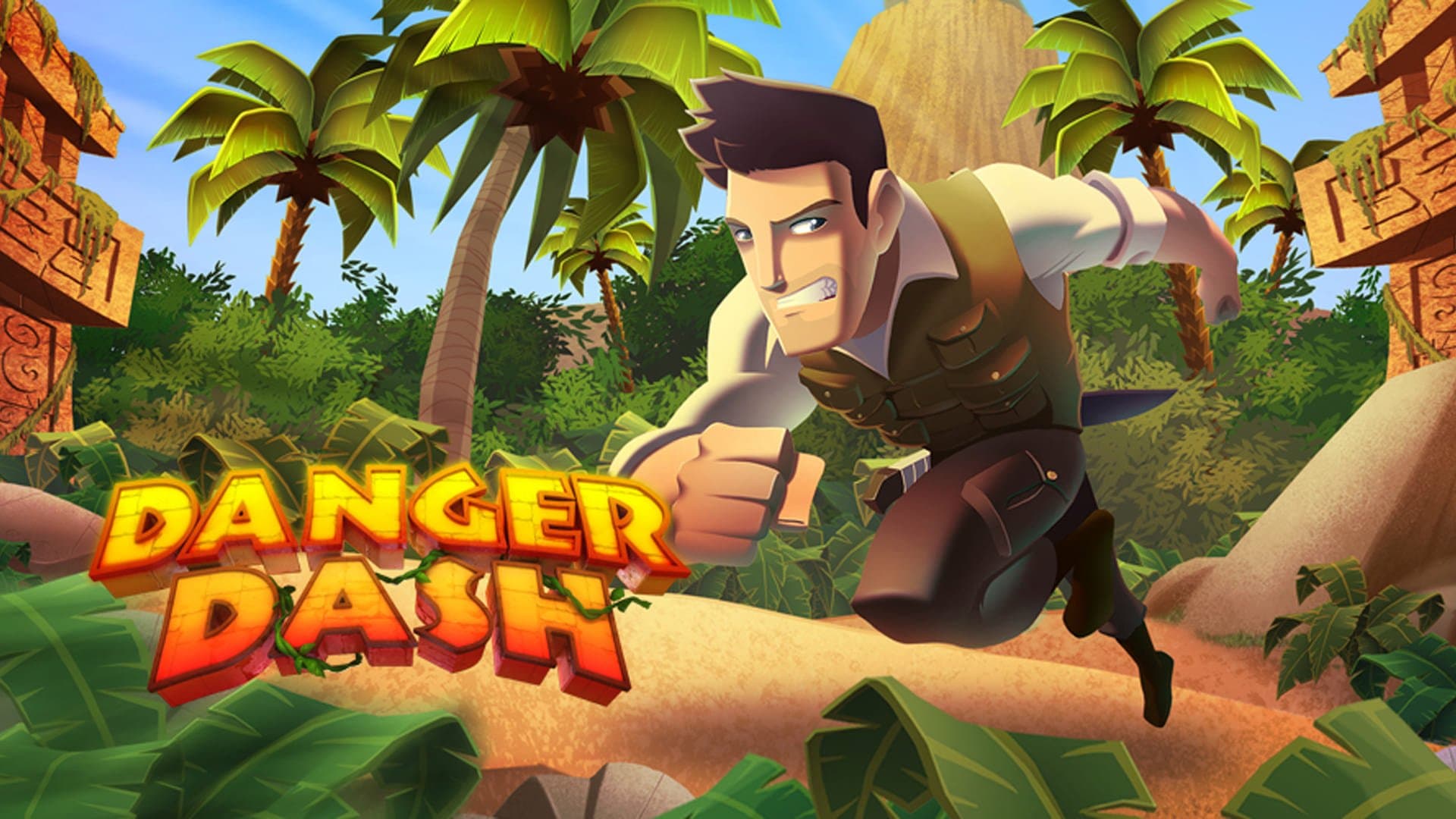 Danger Dash: Un runner arcade gratis para navegador que odia tus dedos - play online free