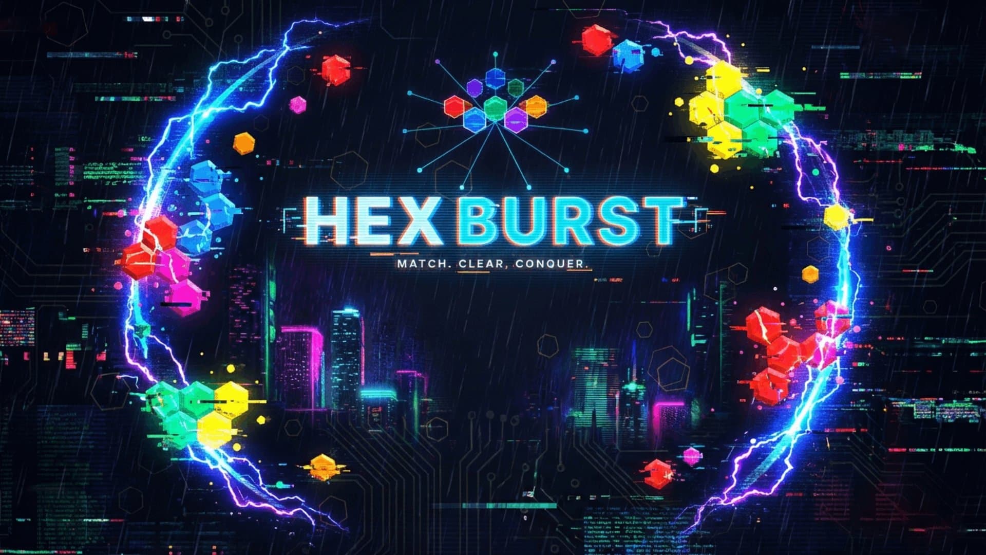 Hex Burst: Juego de puzzles hexagonal gratis online - play online free