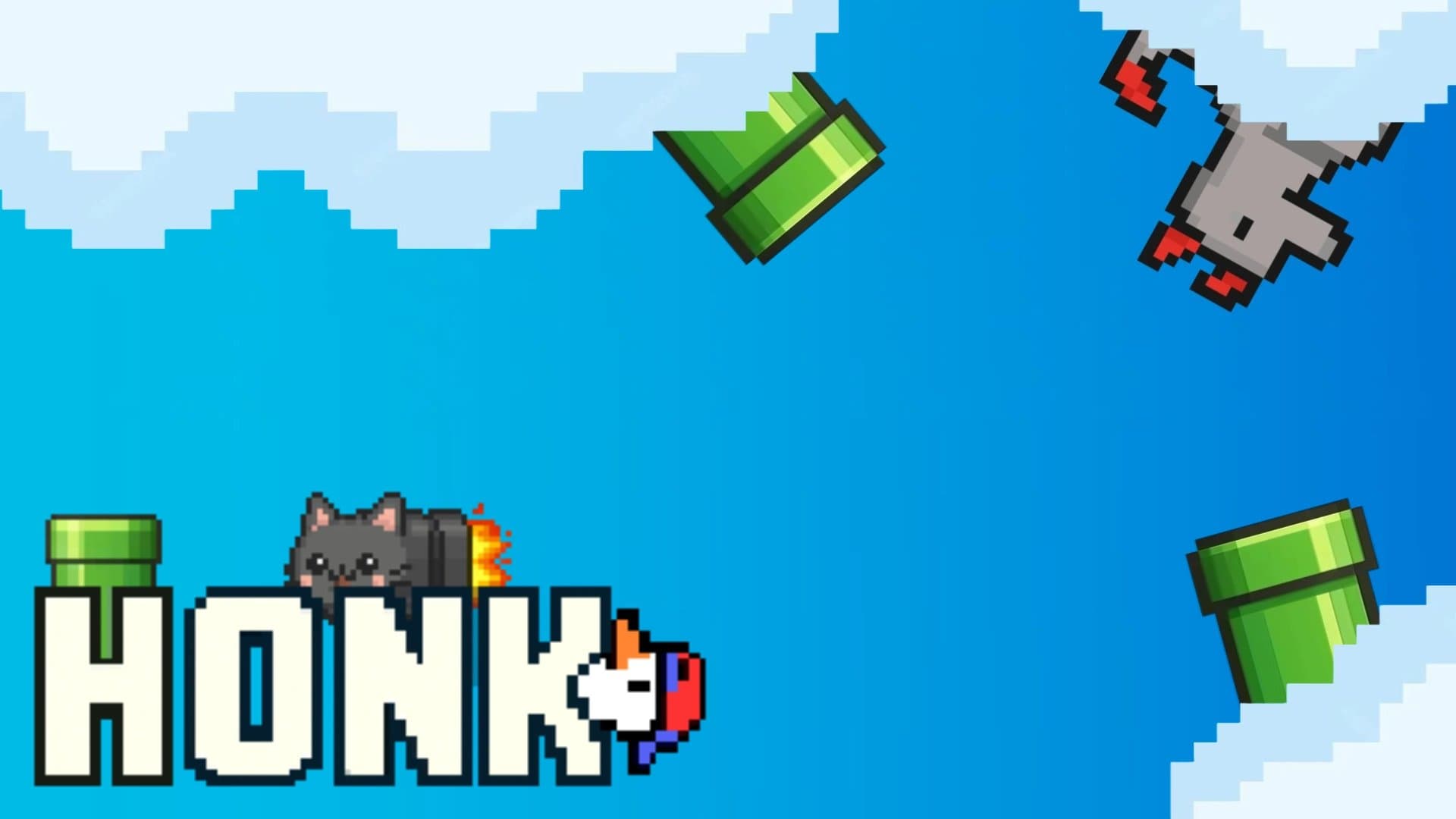 Honk: Juego Arcade Gratis Online - Más que un clon de Flappy Bird - play online free