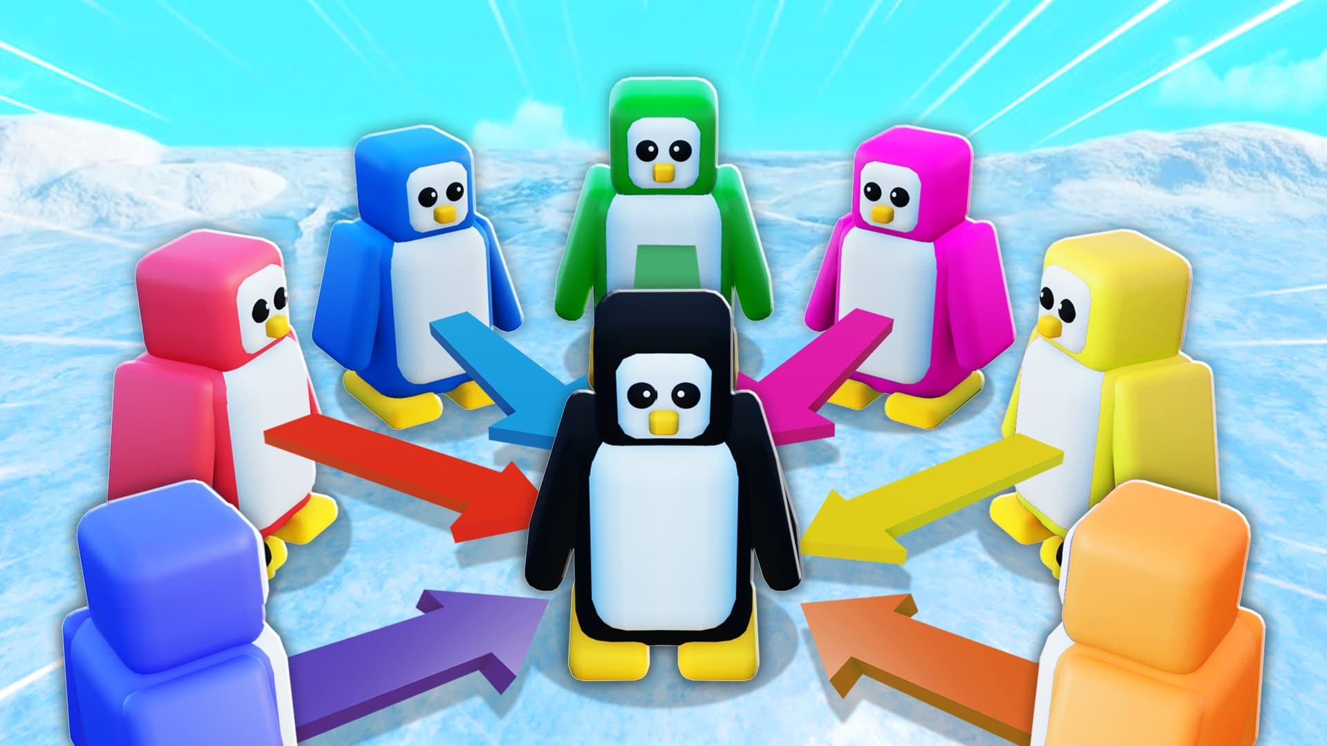 Knockout! - Batallas tontas de pingüinos | Elige a Bobo - play online free