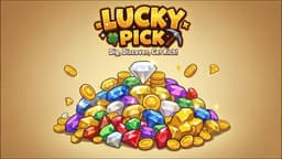Juega Lucky Pick Gratis — Juego Idle Clicker de Minería