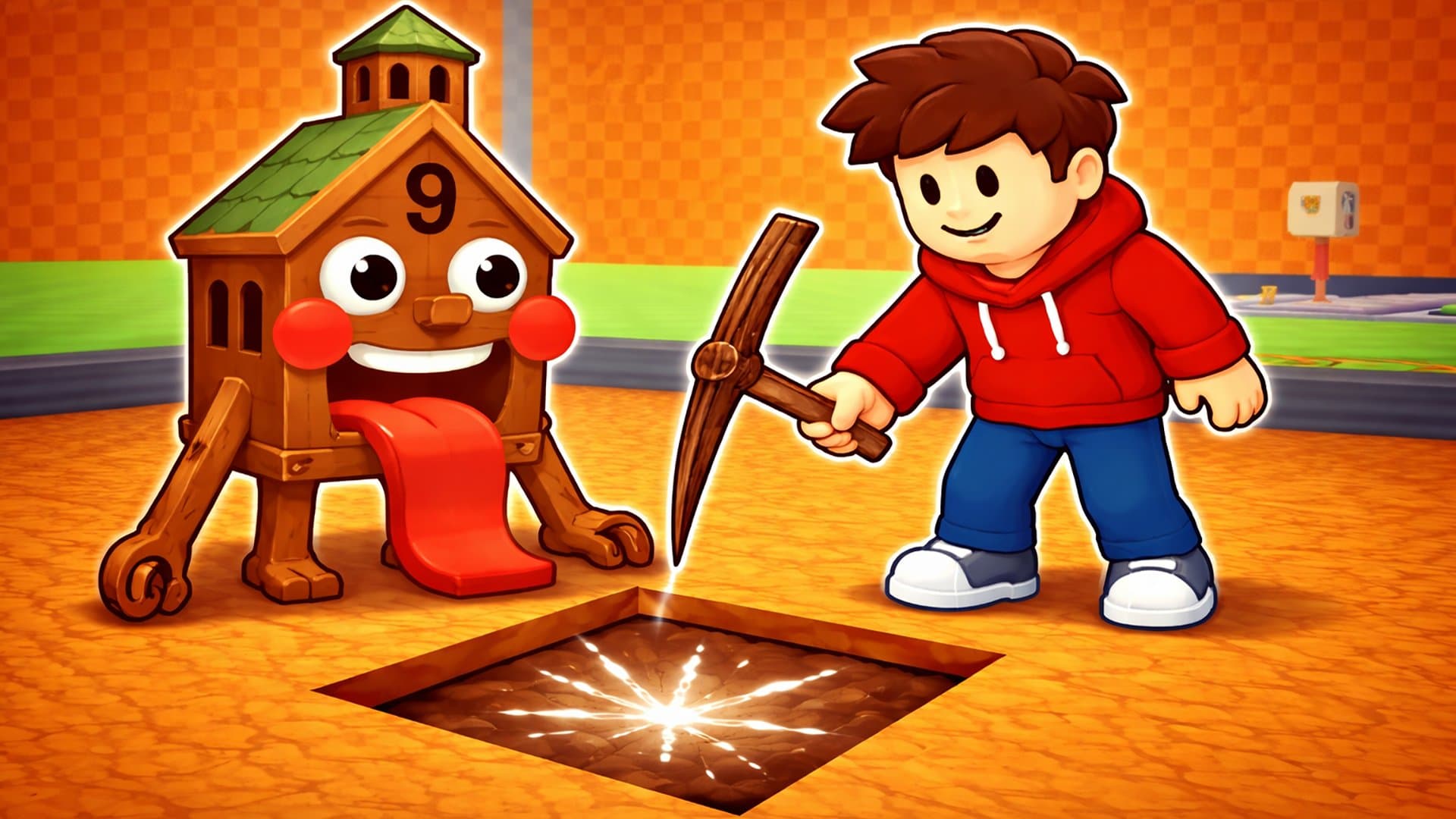 Obby: Cava Brainrots — Minar Memes Está Fuerte - play online free