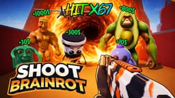 Dispara al Brainrot - Juego FPS Gratis | Caza Criaturas Meme