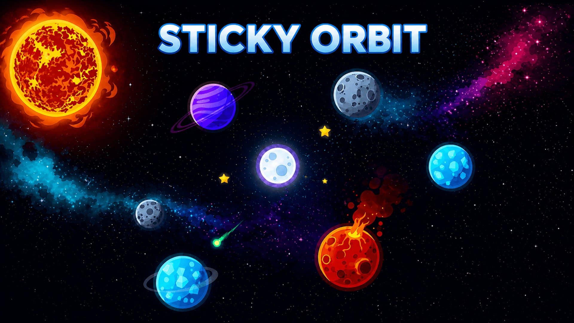 Sticky Orbit — Por qué elegí este arcade para ti - play online free