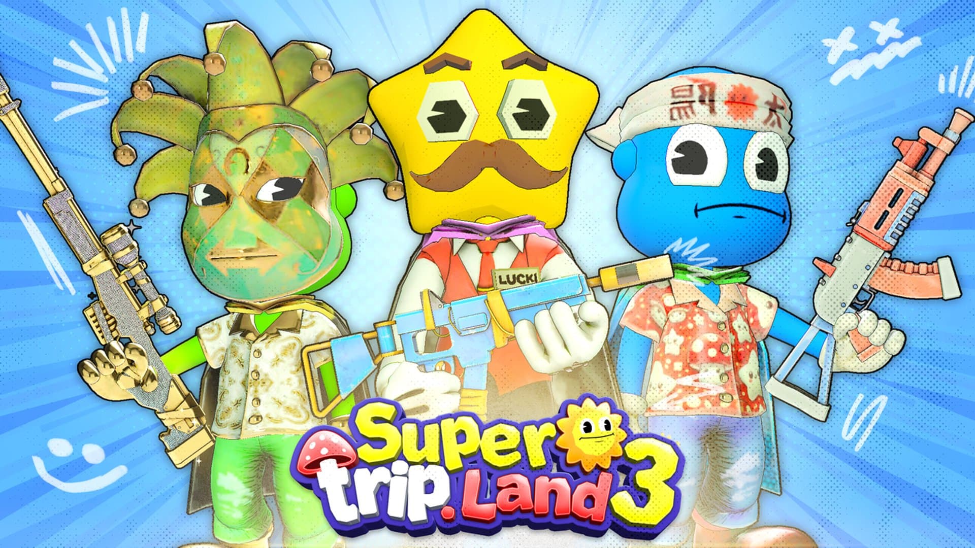 SuperTrip.Land — FPS de navegador seleccionado por Yuri en Claw AI Game - play online free
